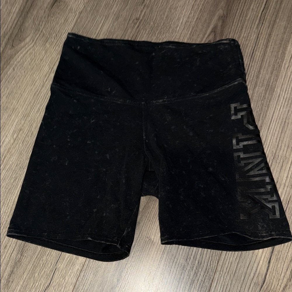 PINK Victoria's Secret Black Bike Shorts